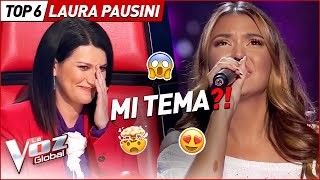 Las COVERS más ESPECIALES de LAURA PAUSINI en La Voz [upl. by Vaios736]