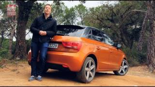 Audi A1 Sportback review  Auto Express [upl. by Dnalyr]