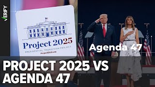 Agenda 47 vs Project 2025 How the two plans compare [upl. by Rim847]