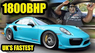 1800 HP PORSCHE 911 TURBO S UK’S FASTEST [upl. by Yebloc]