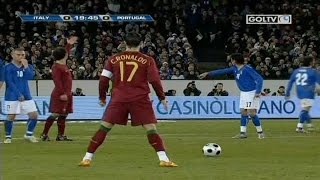 Cristiano Ronaldo vs Italy Away 0708 by Hristow [upl. by Blain]