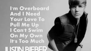 Justin BieberOverboard featuring Jessica Jarrell with lyrics [upl. by Assetnoc]