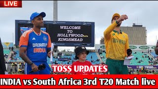 IND vs SA 3rd T20 2024  Live Match amp Score Commentary Today live match india vs south africa [upl. by Maria]