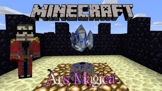 Minecraft Ars Magica Spell Crafting Tutorial [upl. by Ilse]