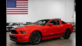 2014 Ford Mustang Shelby GT500 For Sale  Walk Around 3k Miles [upl. by Hbahsur]