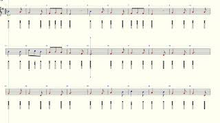 We Three Kings of Orient Are  Christmas  Tin Whistle  Play Along Tab Tutorial [upl. by Janot168]