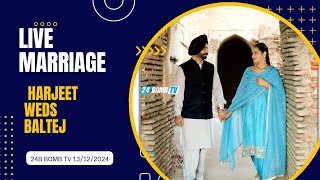 LIVE MARRIAGE FUNCTION HARJEET WEDS BALTEJ [upl. by Adar303]