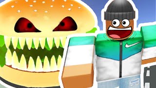 ESCAPE THE GIANT BURGER  Roblox [upl. by Duile]