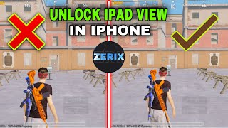 iPhone 8 Plus how to make it look like an ipad😍Pubg Mobile Best control🔥 [upl. by Odell]