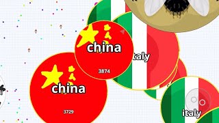 INSANE BURST MODE 🇨🇳 AGARIO MOBILE [upl. by Asiuol]