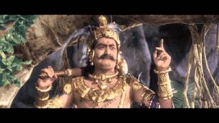 Mayabazar Movie  S V Ranga Rao Beautiful Introduction as Ghatothkachudu  SVR NTR ANR Savitri [upl. by Mannie]