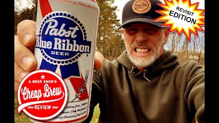 Pabst Blue Ribbon PBR Beer Review Revisit by A Beer Snobs Cheap Brew Review [upl. by Tonye]