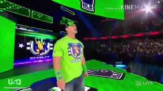 WWE  JOHN CENA ENTRANCE RAW WWE JOHNCENA [upl. by Stockwell]