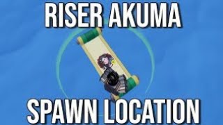 RISER AKUMA COMPANION SPAWN LOCATION [upl. by Androw]