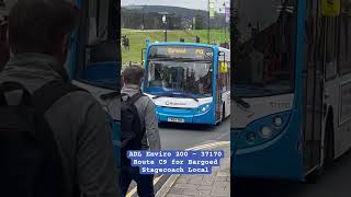 Stagecoach Local  ADL Enviro 200 37170 Route C9 for Bargoed [upl. by Aiynat]