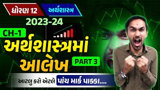 Dhoran 12 Arthshastra Chapter 1 Part 3  Std 12 Arthashastra Aalekh  Std 12 Gujarati Medium [upl. by Eloci443]