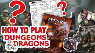 HOW TO PLAY DUNGEONS amp DRAGONS  A beginners guide to DampD [upl. by Bonneau]