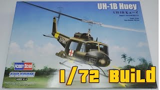 HobbyBoss 172 UH1B Huey Helicopter 87228 Build [upl. by Albur296]