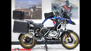 BMW R1250GS Adventure Rallye TE  3939 miles amp fully loaded [upl. by Ahsak]