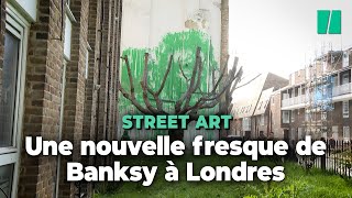 Avec sa nouvelle œuvre Banksy rend son feuillage à cet arbre [upl. by Howey20]