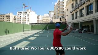 Some thoughts on the PT57A Andy Murrays racquet of choice [upl. by Eetnom]