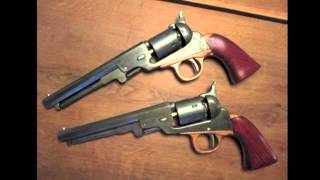 Colt 1851 navy Replica  cap gun [upl. by Ijies138]