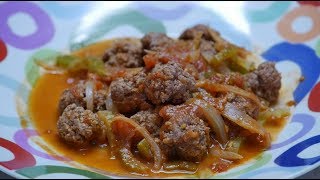 How to Prepare Meatballs Pomodoro CocinaTv By Juan Gonzalo Angel [upl. by Anaela]