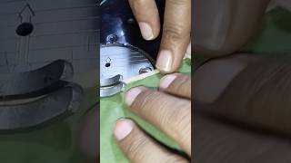 Gale mein piping lagane ka tarika stitching shortvideo designeraelisha [upl. by Aeret535]