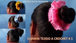 carmin tejido a crochet paso a paso modelo  1 [upl. by Ahsilif]