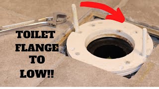 How to Replace a Broken PVC Toilet Flange Start to Finish [upl. by Ameen]