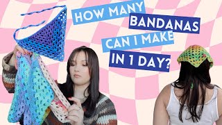 How Many Bandanas Can I Make in ONE Day [upl. by Aileek]