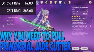 Why you need Primordial Jade Cutter on your main DPS [upl. by Libb]