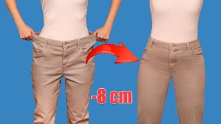 How to downsize jeans to fit you perfectly  my perfect sewing Tip [upl. by Birch495]