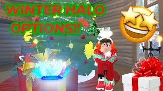 WINTER HALO OPTIONS ❄️  Old Royale High Lobbies [upl. by Julide444]