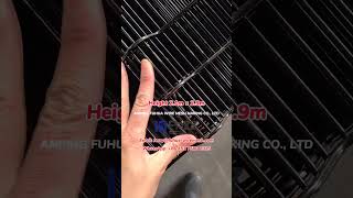 FHZZ® High Security 358 Mesh Fencing Providing Anticlimb and Anticut Features [upl. by Elletse]