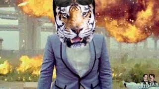 Gangnam Style Tiger Anime Shere Khan [upl. by Nomrah462]