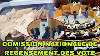 URGENT  La commission nationale de recensement provisoire des résultats fait face à la press [upl. by Rohn]