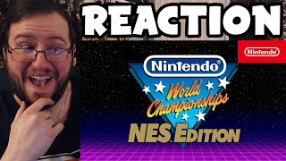 Gors quotNintendo World Championships NES Edition Announcement Trailerquot REACTION [upl. by Aramaj]