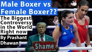 Female Boxer Quits due to Gender Dispute at Paris Olympics  Know the Truth Behind the Controversy [upl. by Nileak90]