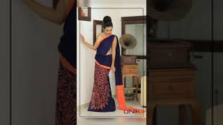 Bathik Saree Designs 2021  Unik Wear Collection [upl. by Warder]