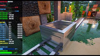 RTX 3090 Minecraft Realism Mats 1024x EXTREME settings  PTGI 11  Realistic Graphics  Ray Tracing [upl. by Liv]