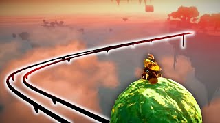 What Happens If You Ride a GIANT BALL Down a Rail in Zelda TotK [upl. by Xineohp884]