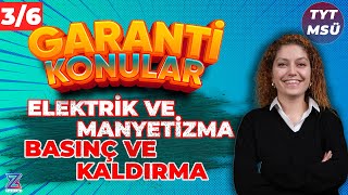 TYT FİZİK  GARANTİ KONULAR FKB KAMPI  3GÜN6 GÜNDE  10Sınıf 1 Dönem Fizik Konuları [upl. by Ainna420]