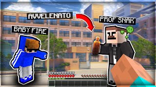 HO AVVELENATO IL PROFESSORE DI CHIMICA Minecraft Scuola 1 [upl. by Yerocal781]