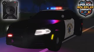 CHP PATROL w Bodycam  Roblox ERLC [upl. by Mccreary922]