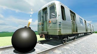 Speeding Train Gets Bombed  Disassembly 3D New Update Gameplay [upl. by Yaeger]