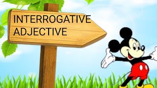 CLASS 6TH  ENGLISH GRAMMAR  INTERROGATIVE ADJECTIVE [upl. by Saied]