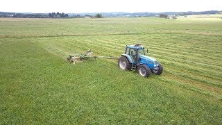 KRONE AMT 3200Cv At Work I Landini 145 [upl. by Dahsraf535]