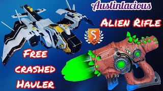 No Mans Sky  EPIC FREE Crashed Hauler  SClass Alien Rifle Multitool  Relic Gate EUCLID GALAXY [upl. by Zobe]