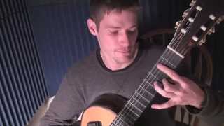 Bach Cello Suite 3 Bourree 2 BWV 1009 Classical Guitar 2013 [upl. by Emoreg877]